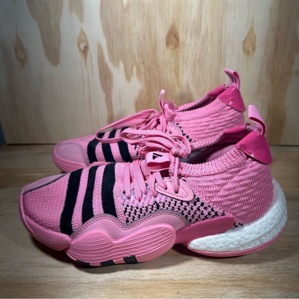 Adidas Trae Young Pink Sneakers Men’s Size 8